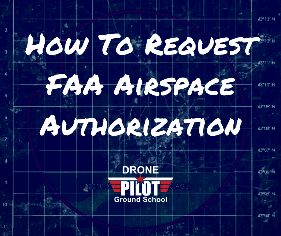 how to request faa airspace authorization