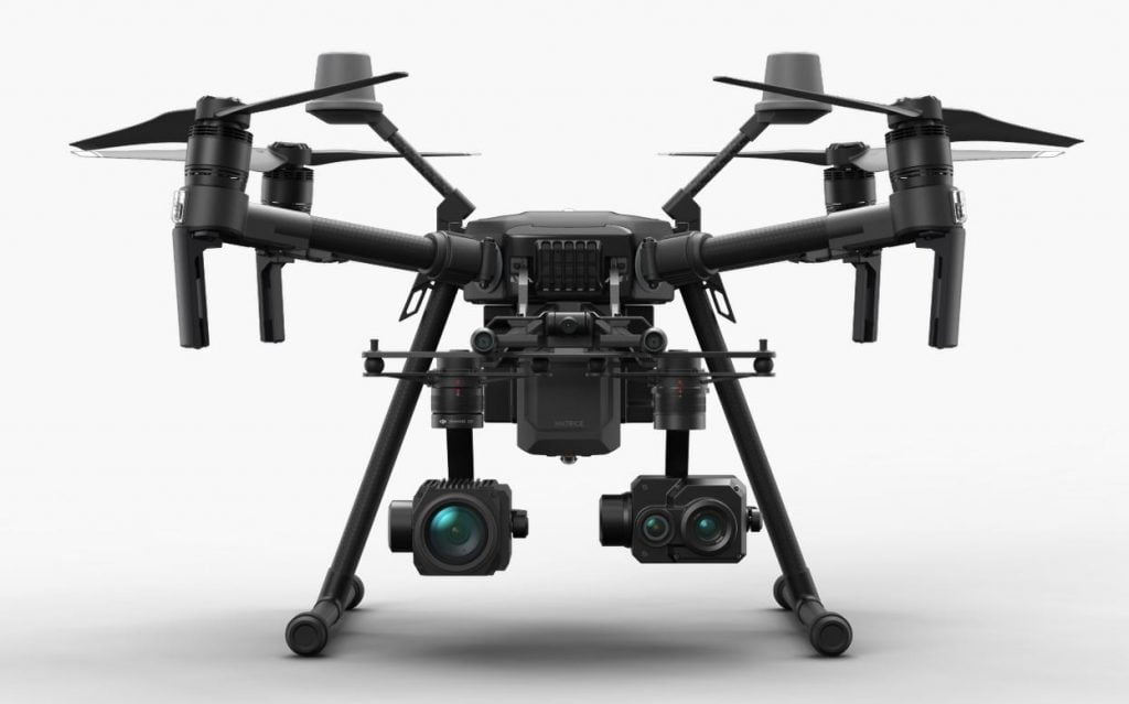 DJI Matrice 210 with FLIR thermal