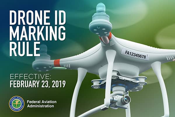 drone marking rule